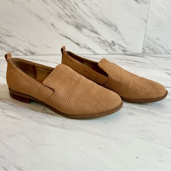 3/$60 Franco Sarto Peri Snake Leather Loafer SZ 8.5 - Picture 1 of 6